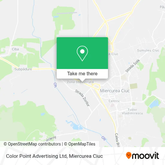 Color Point Advertising Ltd map