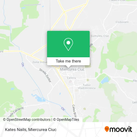 Kates Nails map