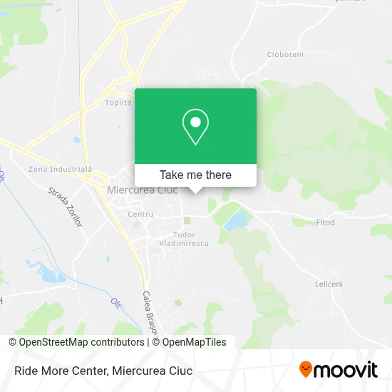 Ride More Center map