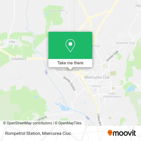 Rompetrol Station map
