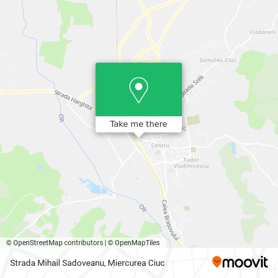 Strada Mihail Sadoveanu map