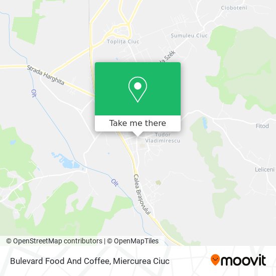 Bulevard Food And Coffee map