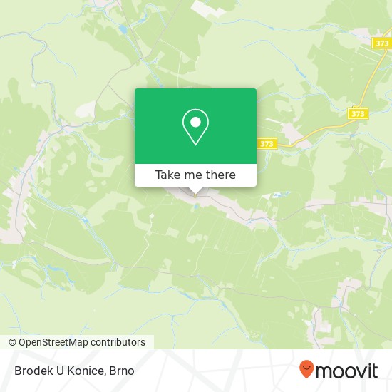 Карта Brodek U Konice