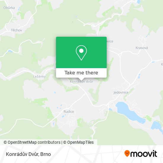 Konrádův Dvůr map