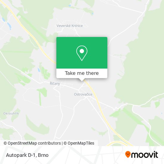 Autopark D-1 map