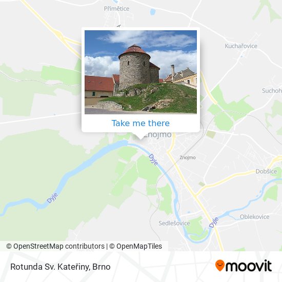 Rotunda Sv. Kateřiny map