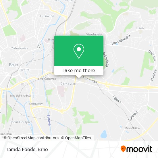 Tamda Foods map