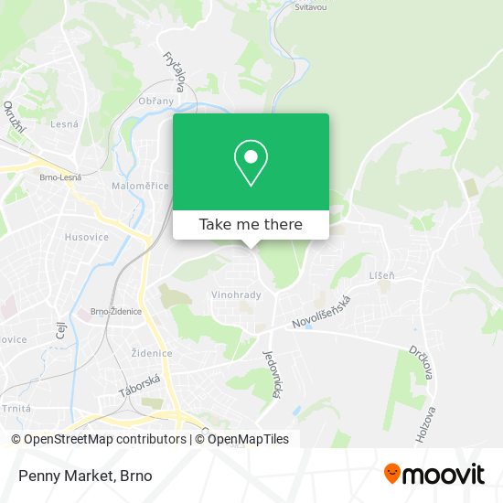 Penny Market map