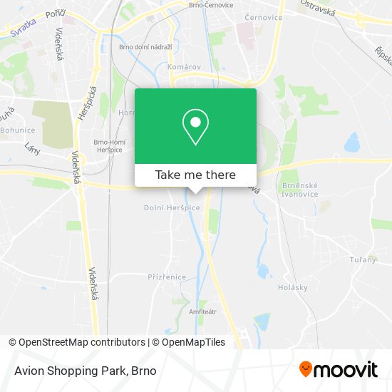 Avion Shopping Park map