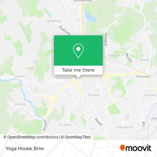 Yoga House map