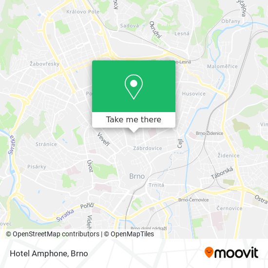 Hotel Amphone map