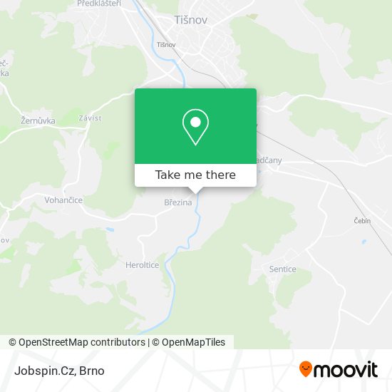 Jobspin.Cz map