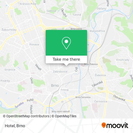 Hotel map