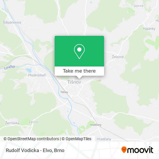 Карта Rudolf Vodicka - Elvo