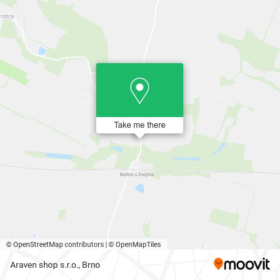 Araven shop s.r.o. map