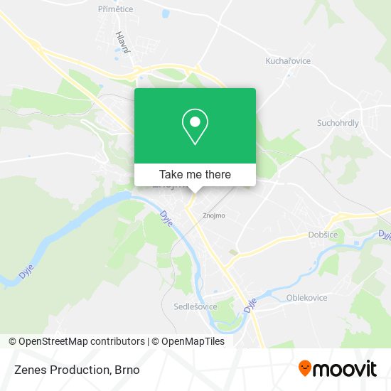 Zenes Production map