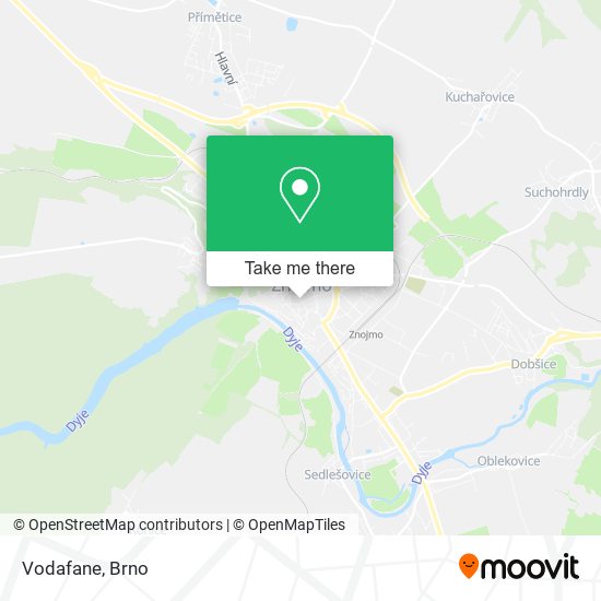 Карта Vodafane