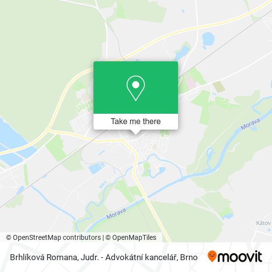 Brhlíková Romana, Judr. - Advokátní kancelář map