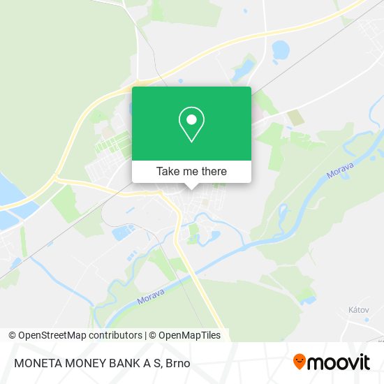 MONETA MONEY BANK A S map