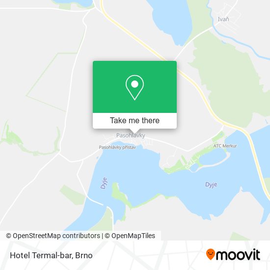 Hotel Termal-bar map