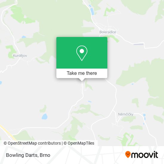Bowling Darts map