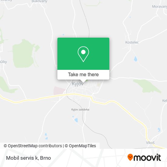 Mobil servis k map