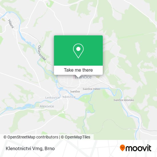 Карта Klenotnictvi Vmg