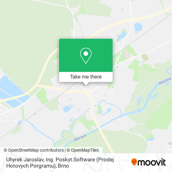 Карта Uhyrek Jaroslav, Ing. Poskyt.Software (Prodej Hotovych Porgramu)