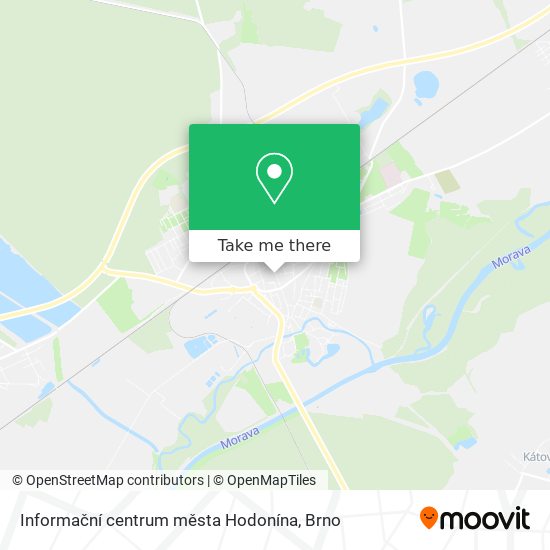 Informační centrum města Hodonína map