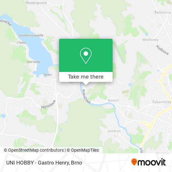 Карта UNI HOBBY - Gastro Henry