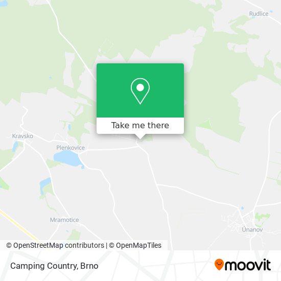 Camping Country map