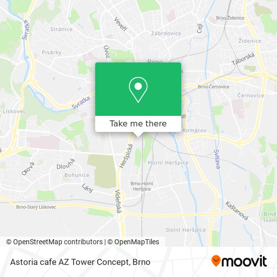 Карта Astoria cafe AZ Tower Concept