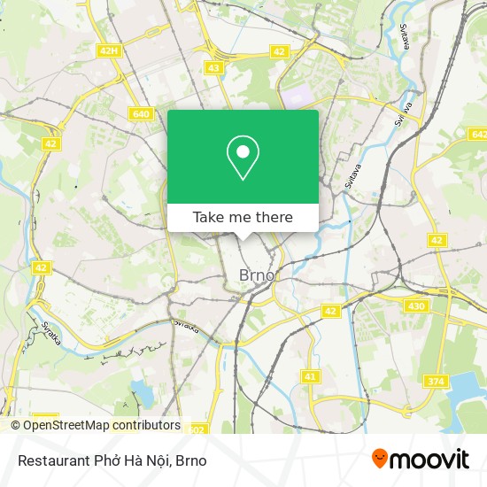 Restaurant Phở Hà Nội map