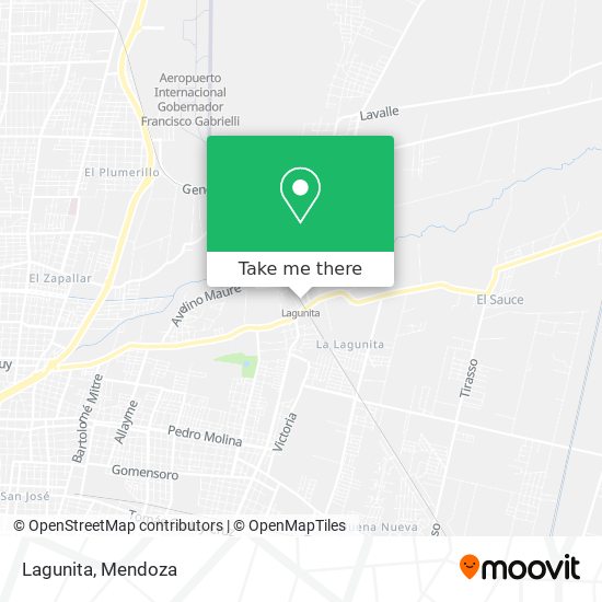 Lagunita map