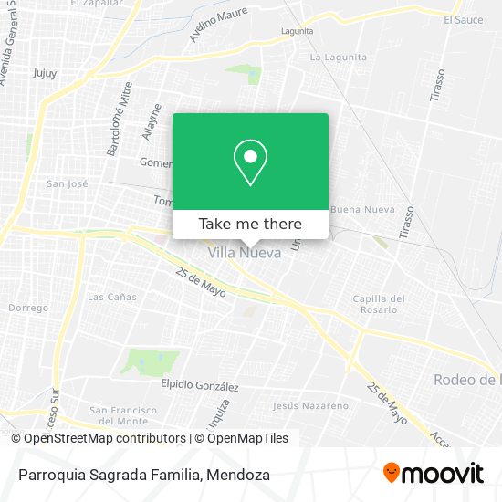 Parroquia Sagrada Familia map
