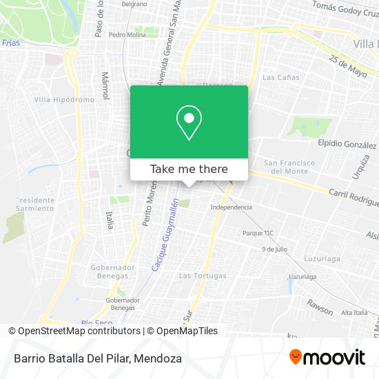 Mapa de Barrio Batalla Del Pilar