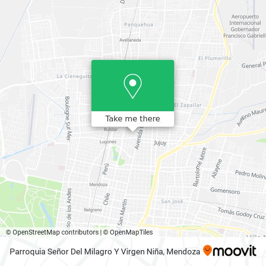 Parroquia Señor Del Milagro Y Virgen Niña map