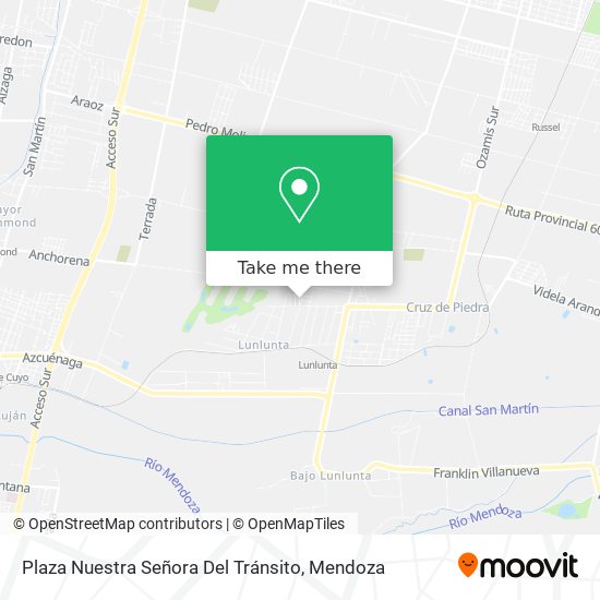 Mapa de Plaza Nuestra Señora Del Tránsito