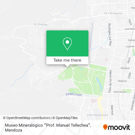 Museo Mineralógico ""Prof. Manuel Tellechea"" map