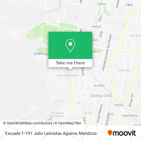 Escuela 1-191 Julio Leónidas Aguirre map