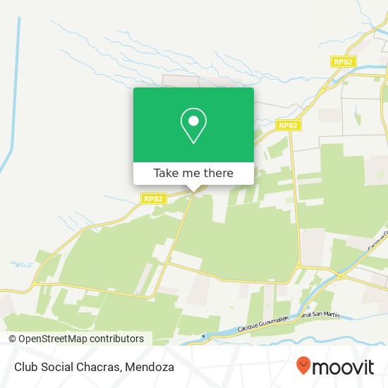 Club Social Chacras map