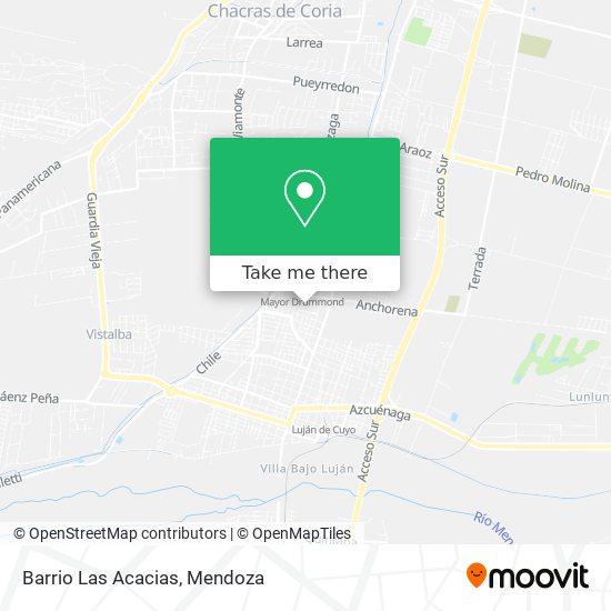 Barrio Las Acacias map