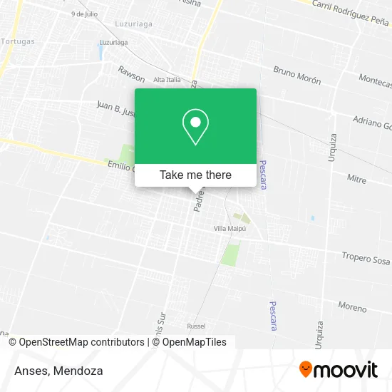 Mapa de Anses