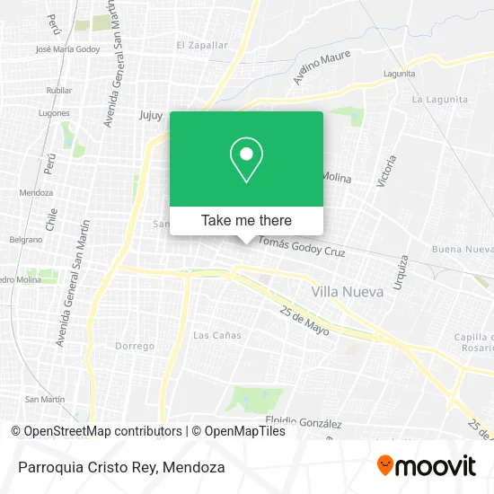 Parroquia Cristo Rey map