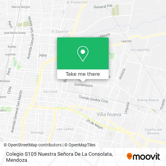 Colegio S105 Nuestra Señora De La Consolata map