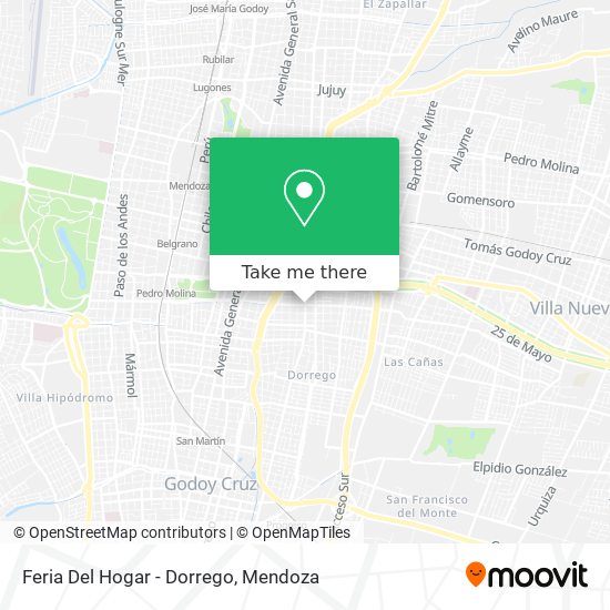 Mapa de Feria Del Hogar - Dorrego