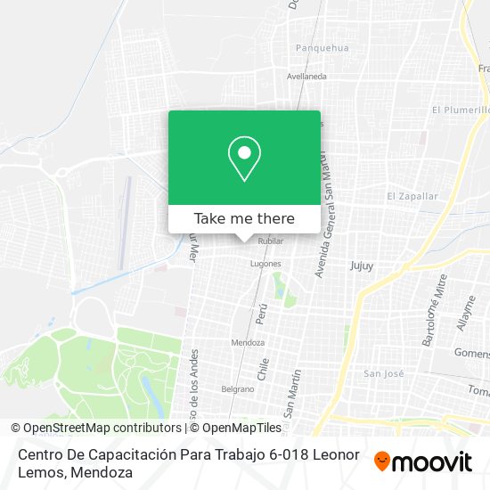 Centro De Capacitación Para Trabajo 6-018 Leonor Lemos map