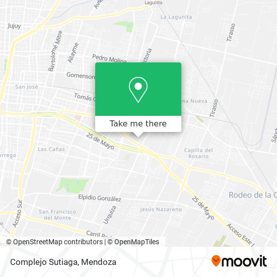 Mapa de Complejo Sutiaga