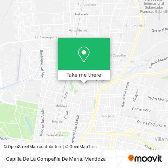 Capilla De La Compañía De María map