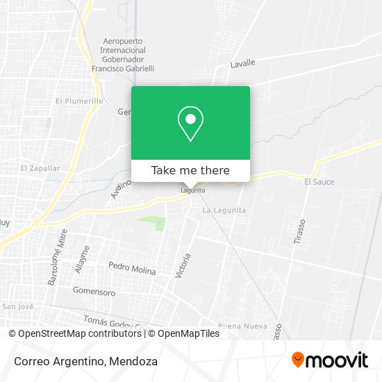 Mapa de Correo Argentino